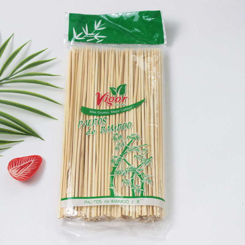 Food Grade BBQ Skewers Bamboo Skewers Barbecue Skewers Grill Sticks
