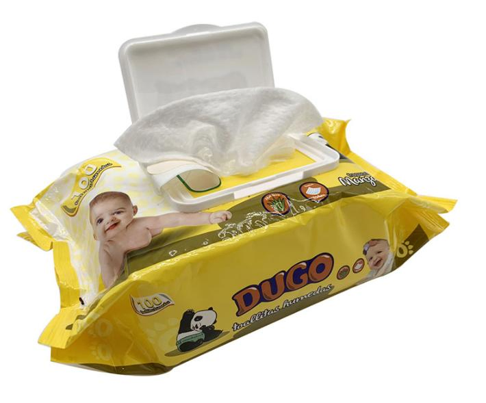 Cleaning Wipes Wet Tissue Baby Tissue Effectively Spunlace Nonwoven Fabric Wet Baby Tissue Cotton Wet Wipes