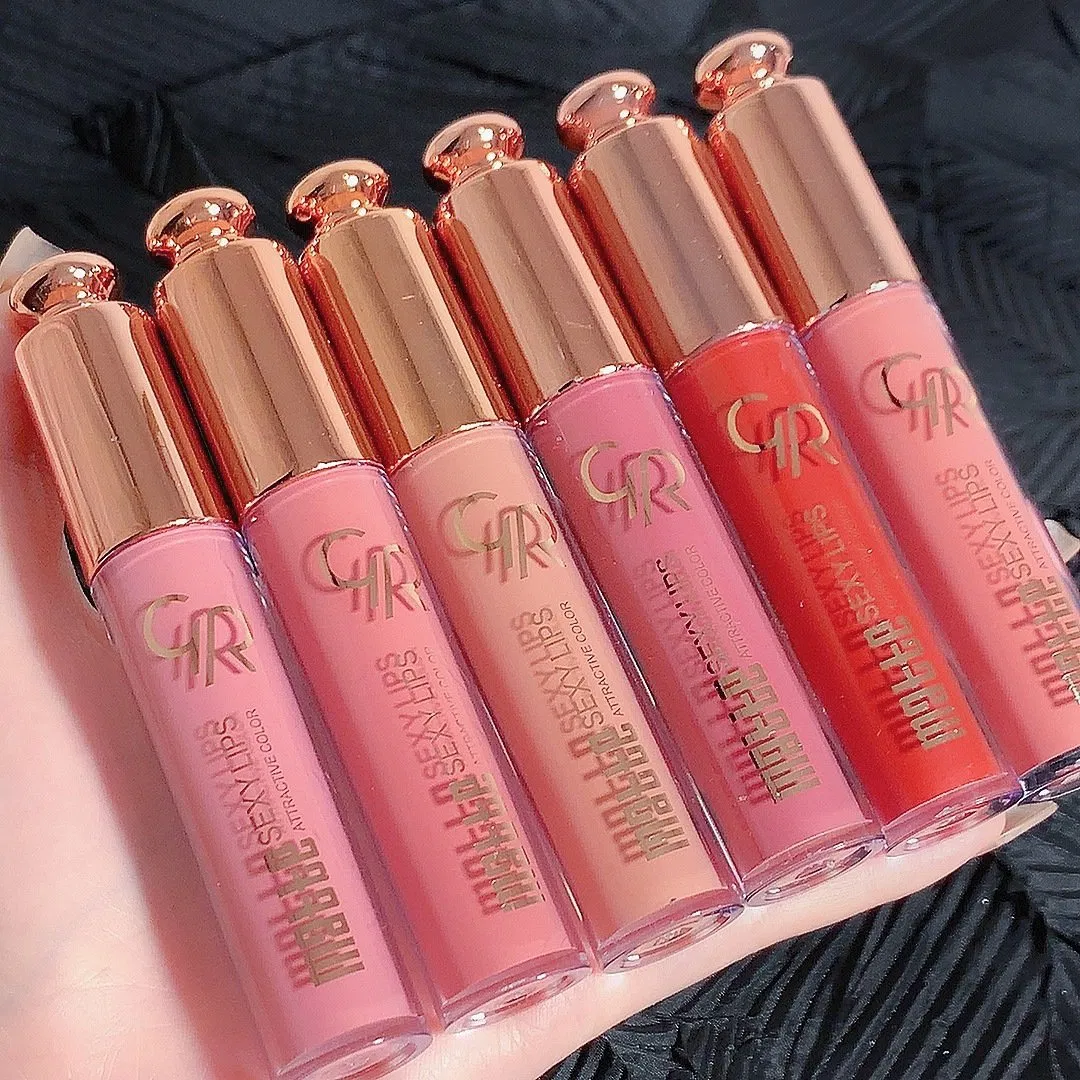 Gr12 Velour Matte Mist Finish Lip Gloss with Durable Lipstick Lip Gloss