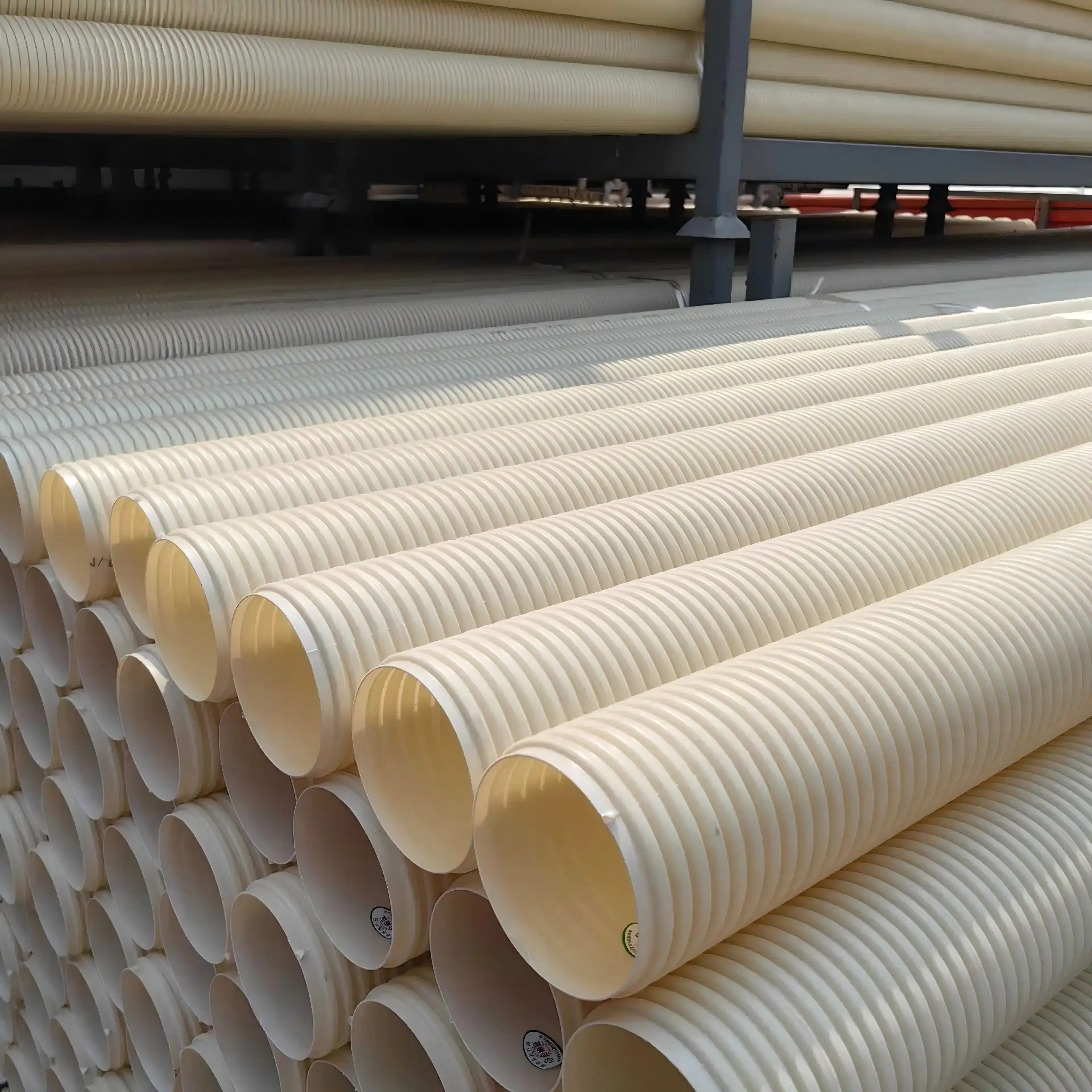 Гофрированная дренажная труба HDPE из Китая