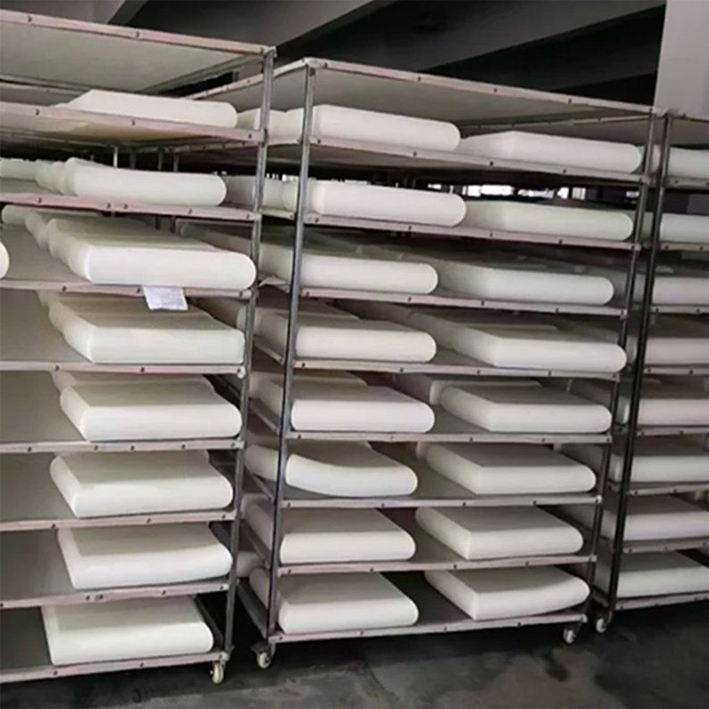 Slow-Recovery Polyurethane Pillow: Zero-Pressure + Cool Air-Flow (Easy Sleep)