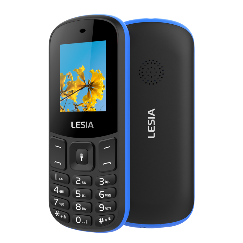 Кнопочный телефон Lesia LS1751, 1.77", 2 SIM, FM-радио
