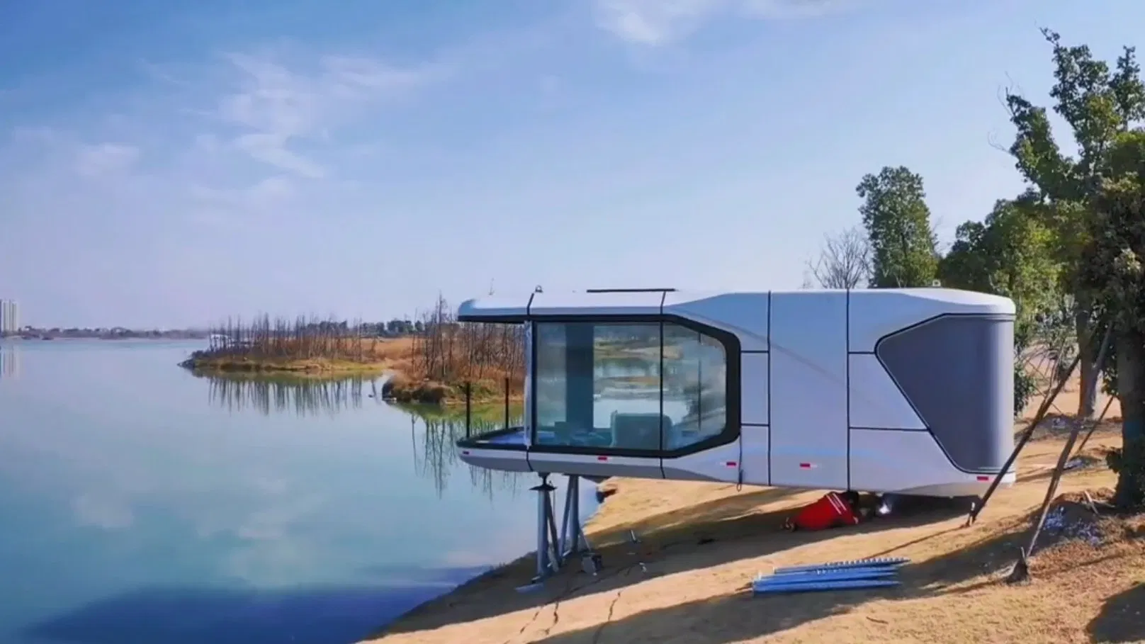 Space Capsule 11.5m Container House Sleep Cabin Capsule Container Hotel