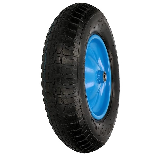 Wheel 4.80/4.00-8 Reinforced 6pr Tires Ø 390 mm Complete Wheel