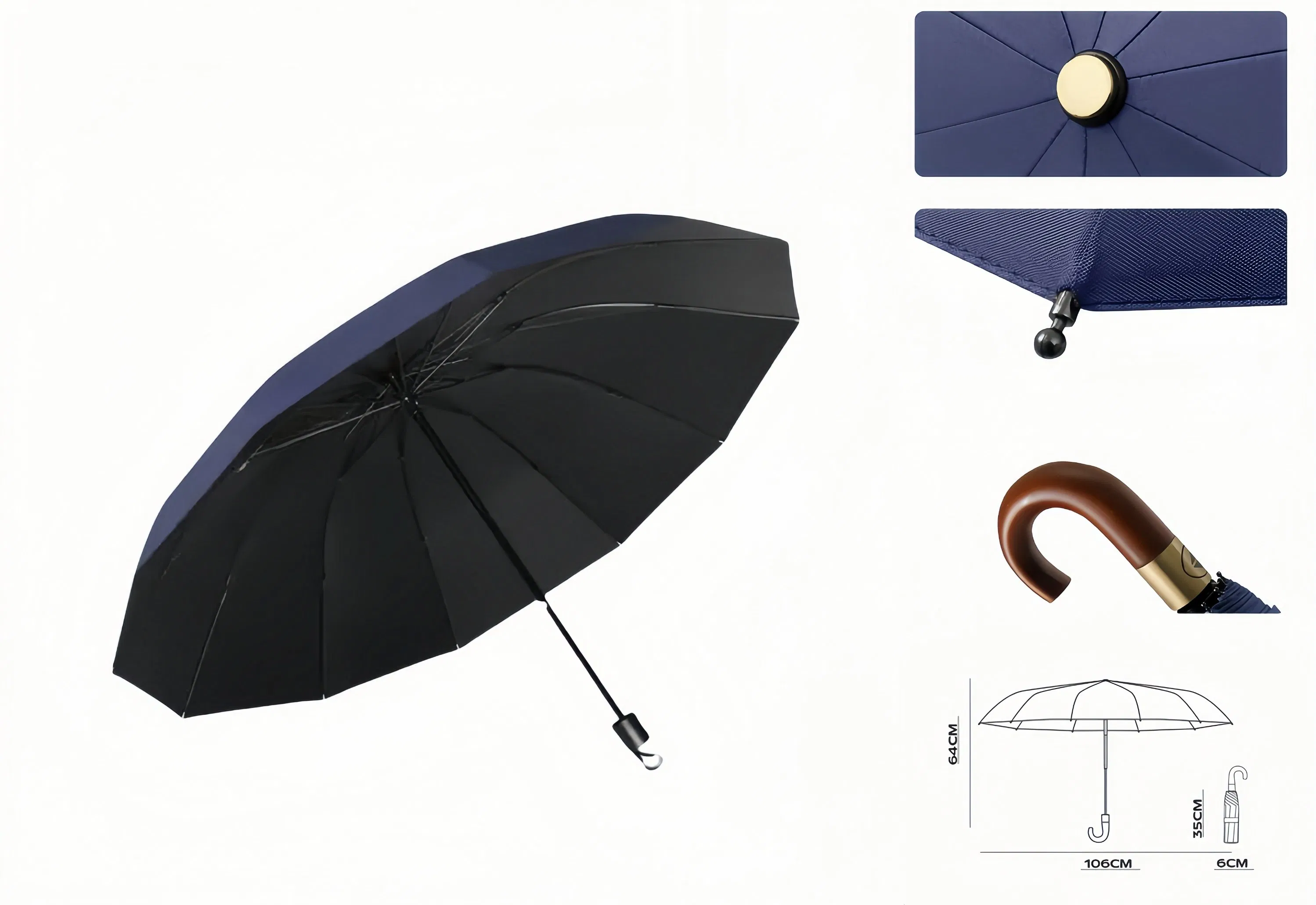 New Design Fashion 2-3-4-5 Folding Foldable Folded Cheap Promotion Advertising Pocket Mini Gift Umbrella