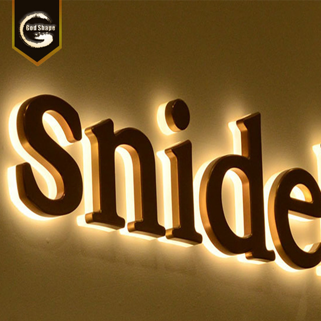 Customized Outdoor Advertising Metal Letters LED Sign Illuminated Letters