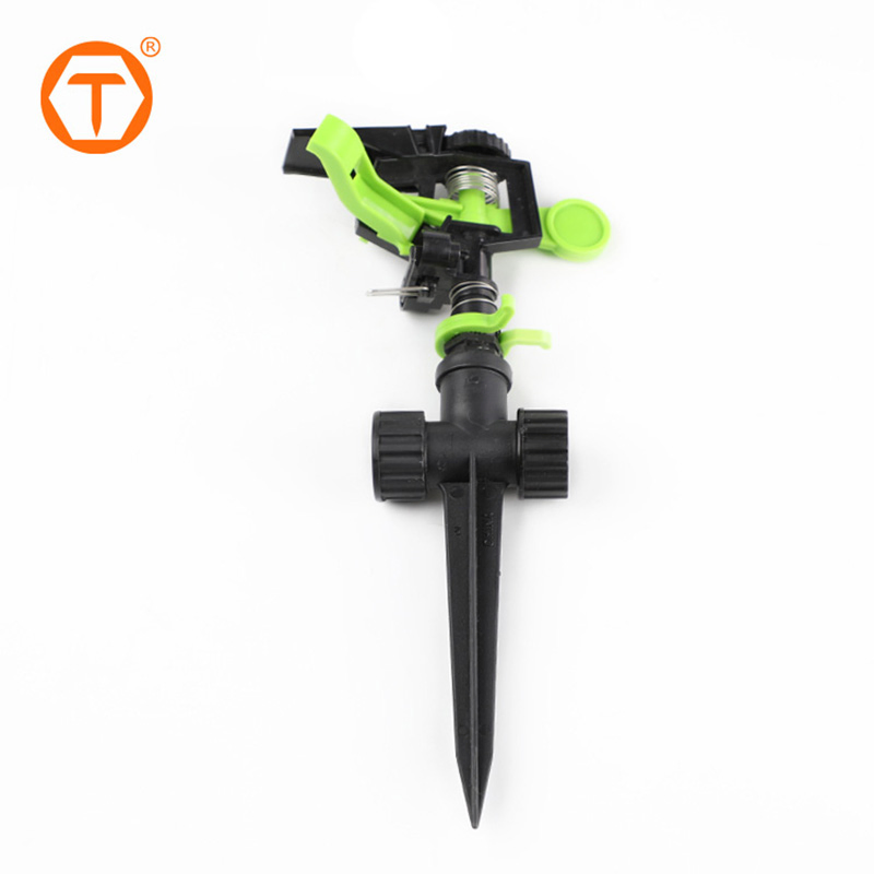 High Quality Plastic Home Farm Irrigation Systems 360 Degree Rotary Lawn Water Garden Sprinklers for Agriculture