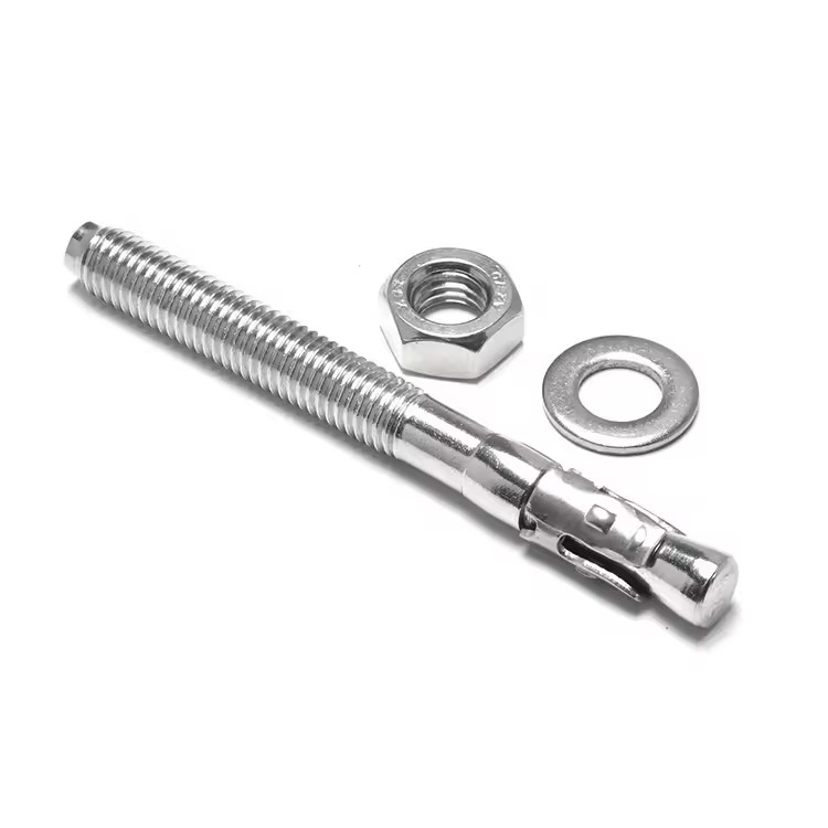 A2 A4 SS304 M6 M8 M10 Expansion Hex Washer Nut Sleeve Bolt Anchor Stainless Steel Concrete Wedge Anchor