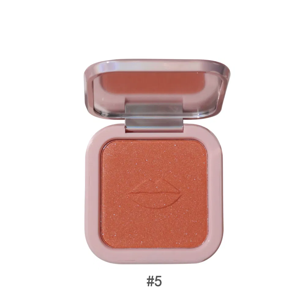 Wholesale Private Label Vegan Highlighter Bronzer Blush Palette Makeup Blush Palettes