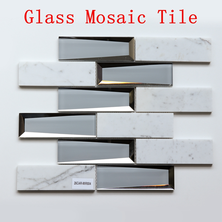 Мозаика Crystal Glass Strip для стен кухни и ванной