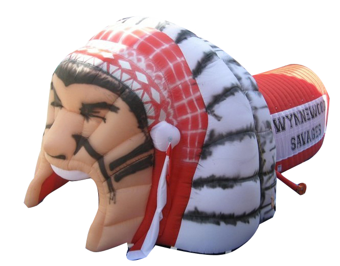 2023 New Hot Sale Inflatable Alligator Blast Tunnel for Sports