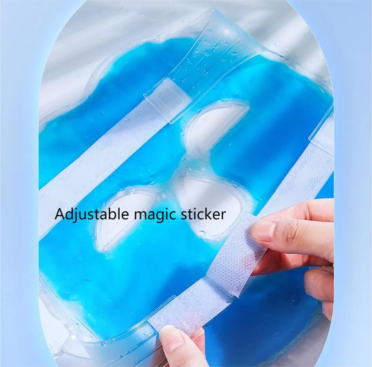 Factory Price Reusable Gel Ice Beads Facial Mask Hot Cold Compress Pack SPA Medical Use Therapy for Cosmetic and Skin Care