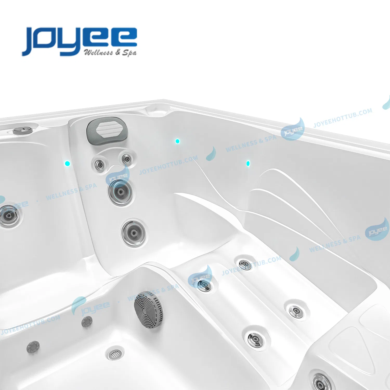 Joyee Balboa Outdoor Hot Tub SPA Modern Garden Jacuzzis Whirlpool Factory