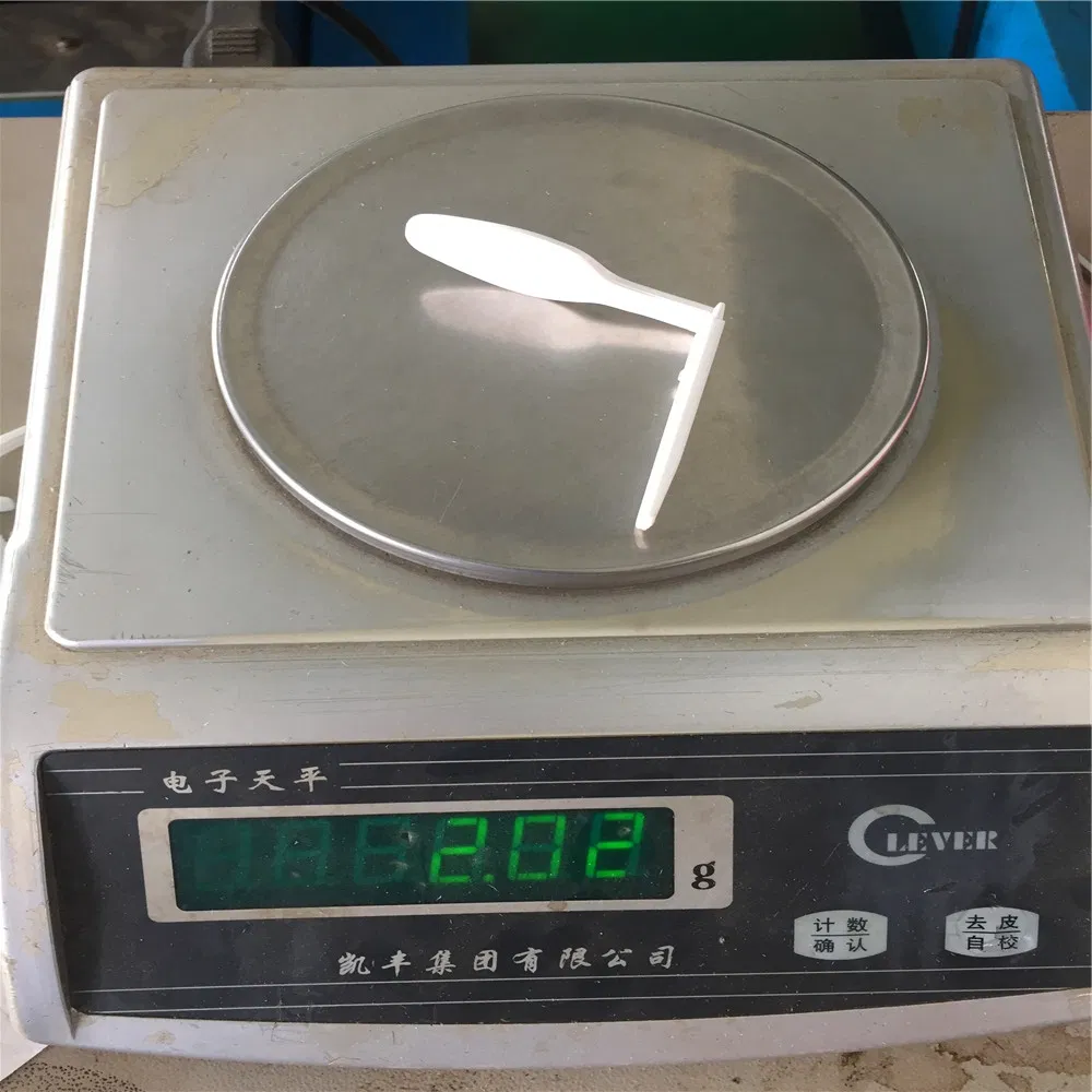 Chinese OPP Film Packaged Plastic Cutlery Mini PP Plastic Disposable Foldable Ice Cream Spoons