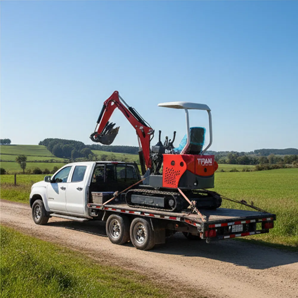 China Titan famous TE08  0.8ton mini crawler excavator for a cheap price