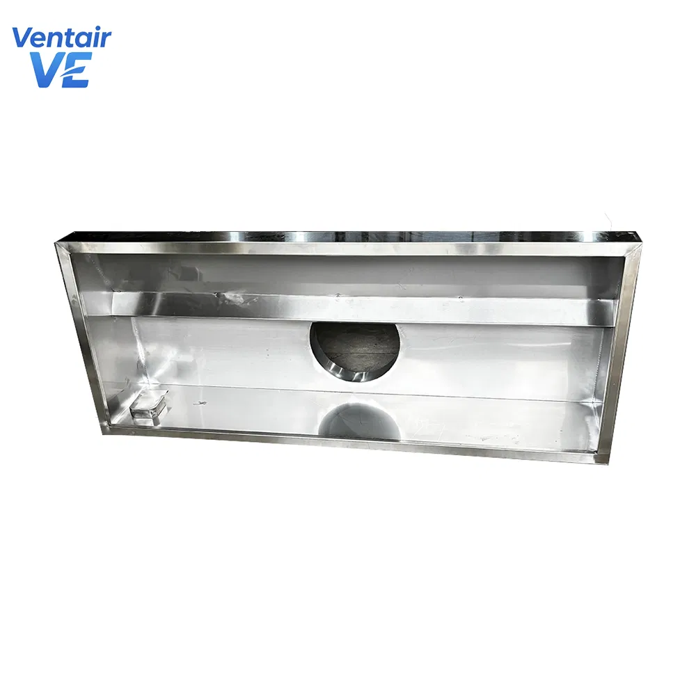 Customized Stainless Steel Restaurant Range Hood for Hotel Commercial Kitchen Equipment
