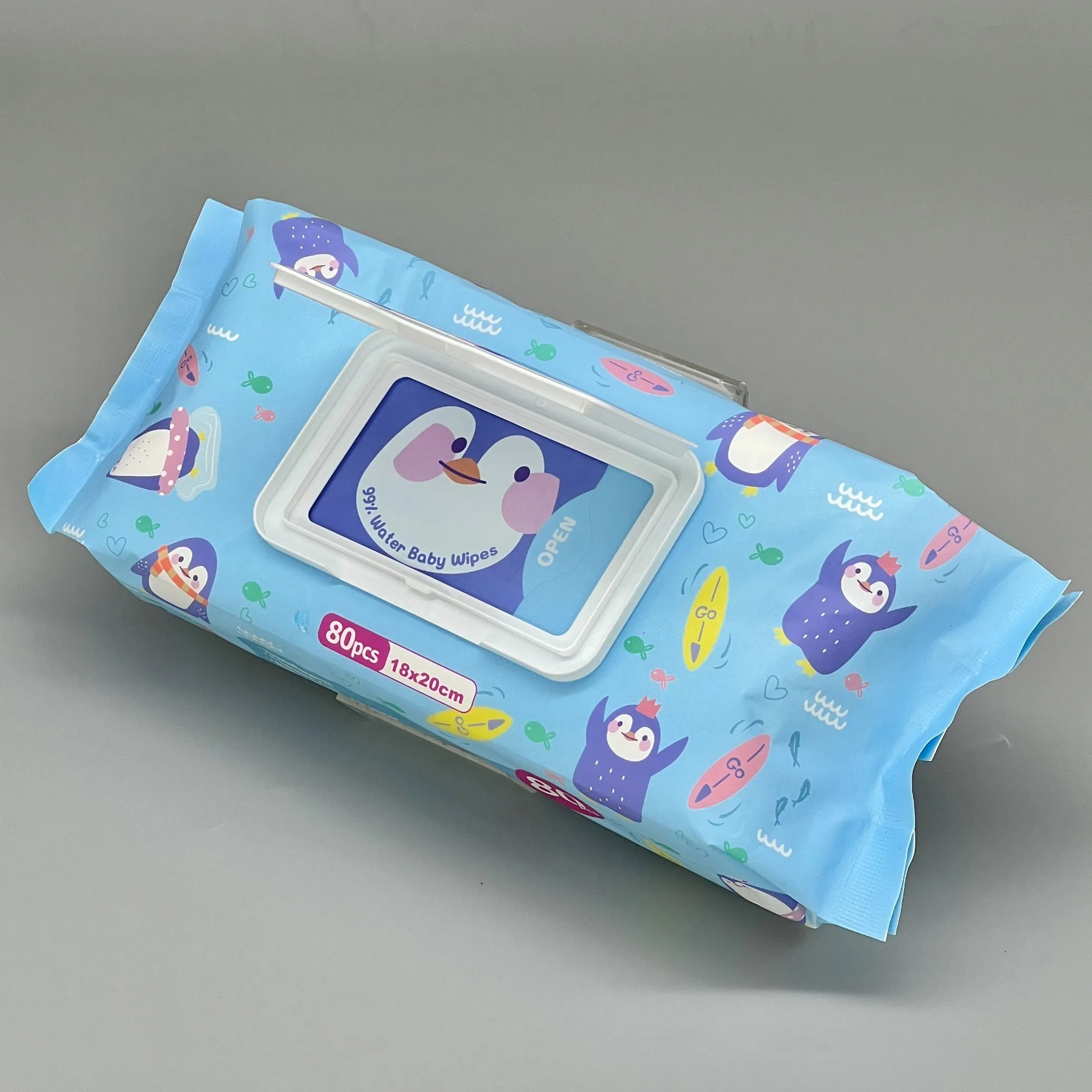 2024 100% Pure Water Baby Skin Cleaning Wipes