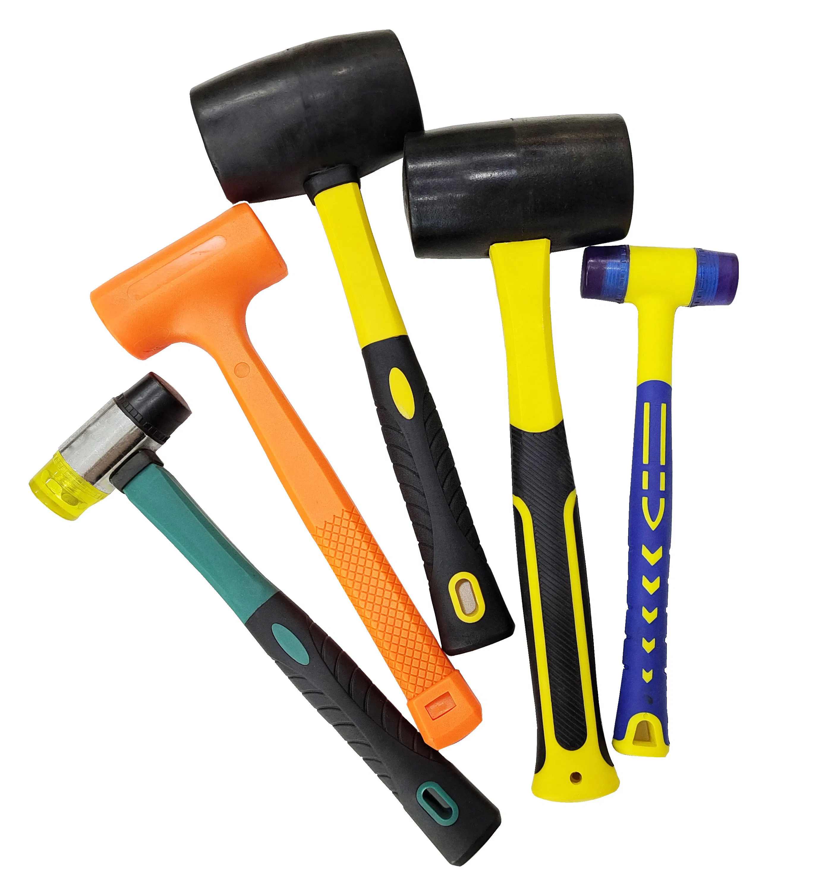 Durable 24oz Rubber Mallet for Renovation and Building Tasks