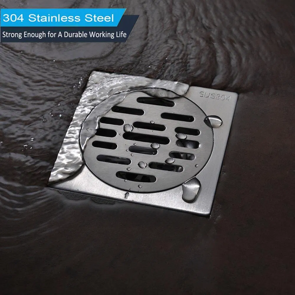 Factory Thickened Stainless Steel Flushing Drainage Floor Drain