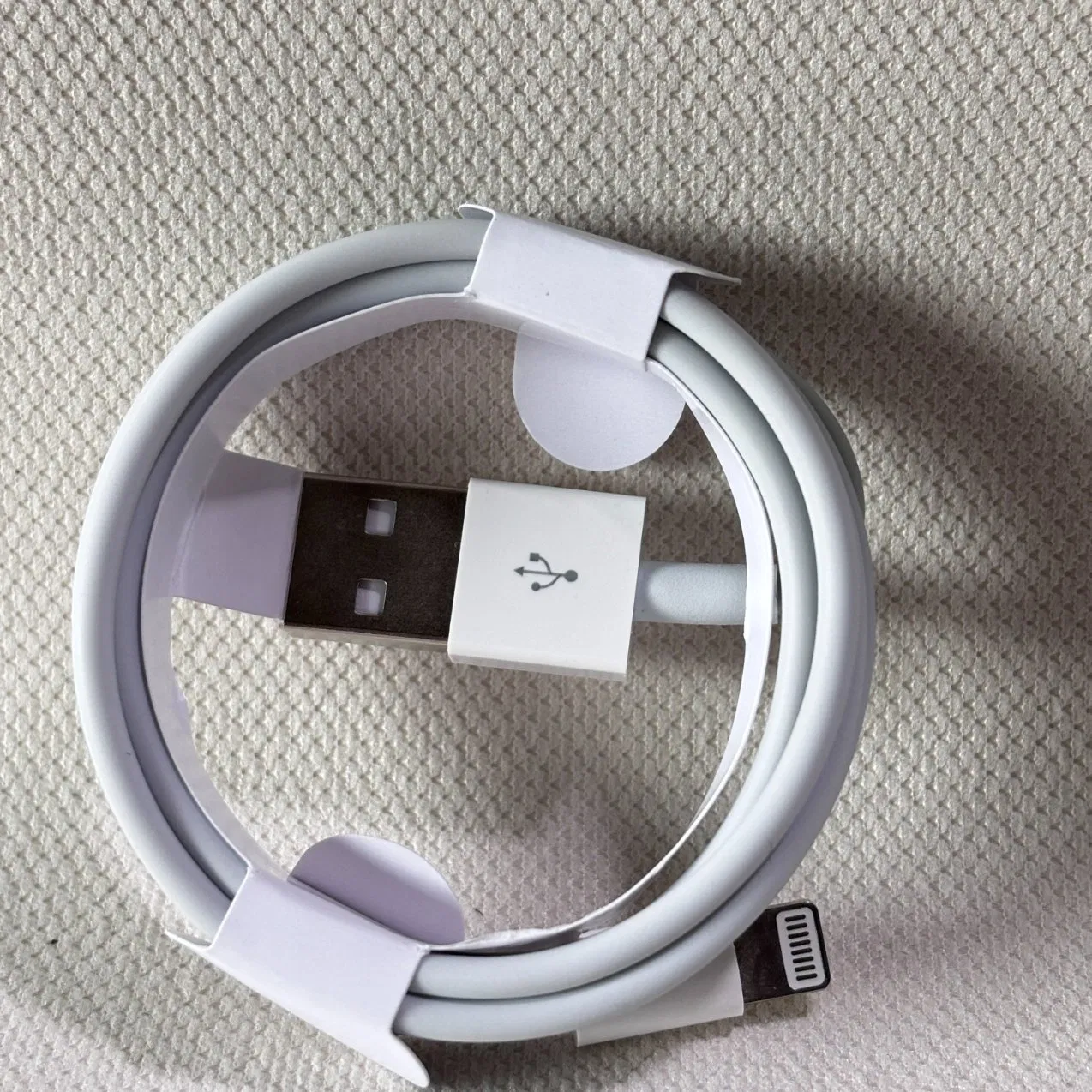 Кабель Lightning to USB 1м, 60W, быстрая зарядка
