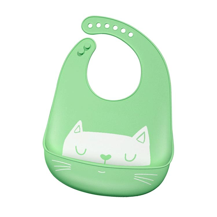 Waterproof Material Baby Silicone Bibs Comfortable Soft Waterproof Bib