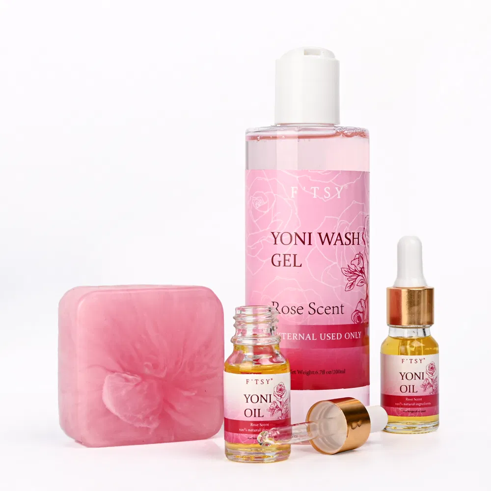 Custom Factory Price Anti-Fungal Yoni Wash Set Hydrating Intimate Feminine Set