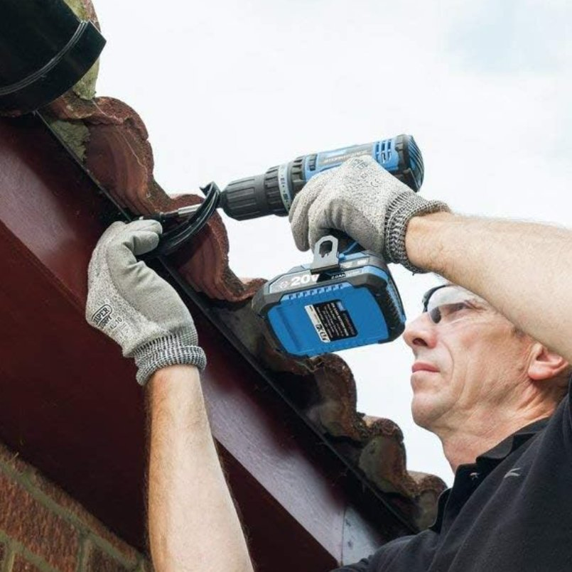 DC20V Cordless Drill with LED Keyless Chuck Lithium 2 Speed (CD063)