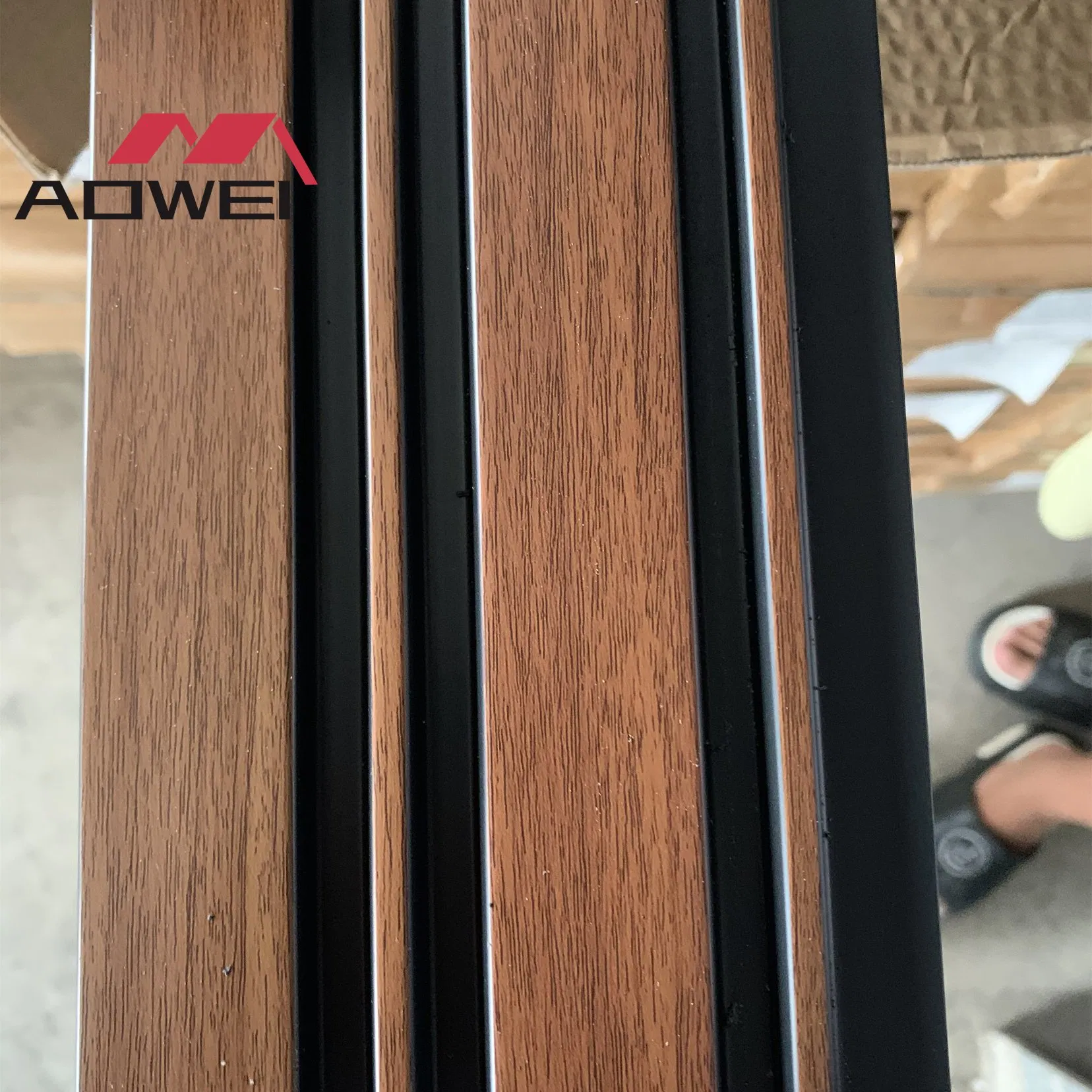 Vibrant Multi-Color Decorative Charcoal Wood Wall Louvers Panels