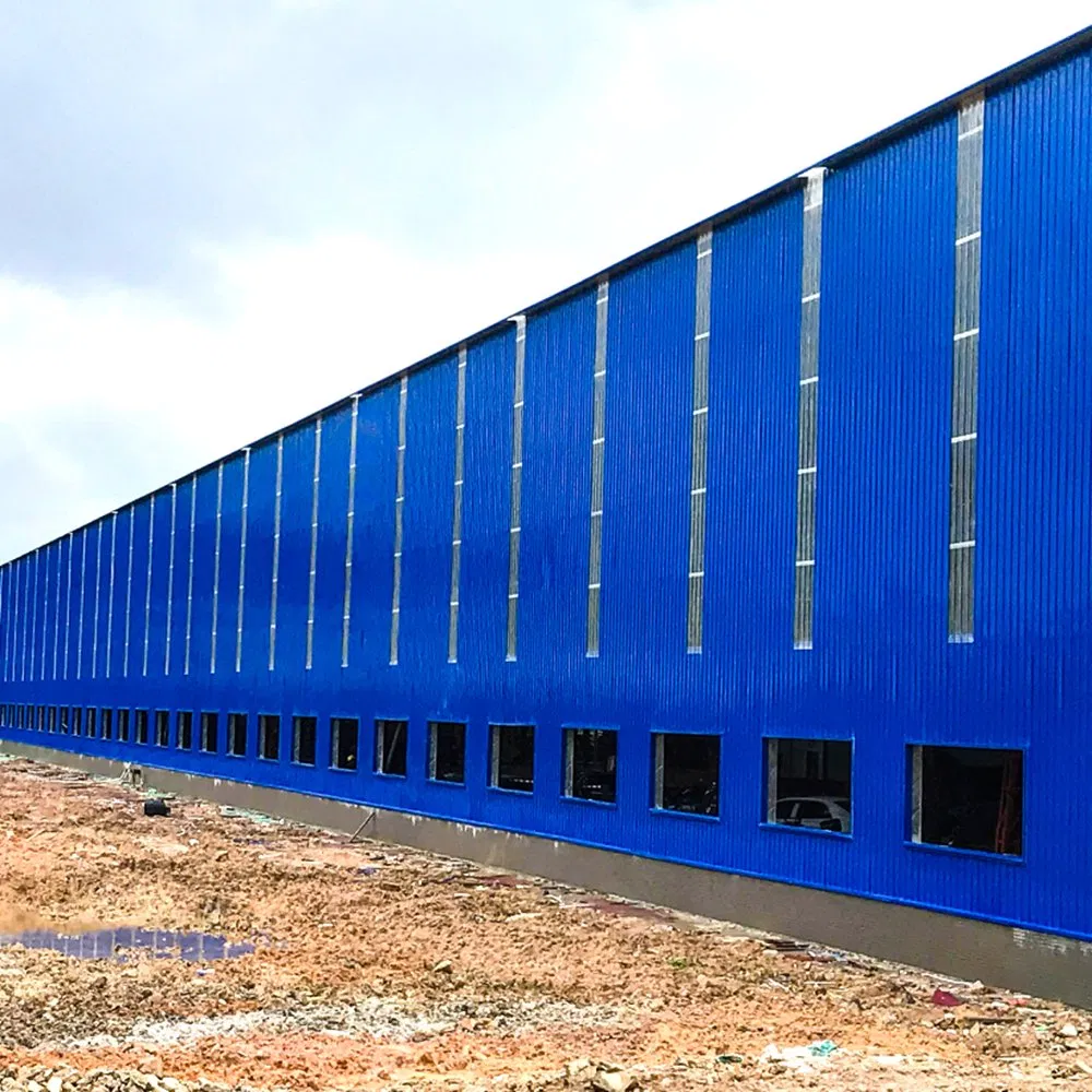 Prefabricated Industrial Steel Structure Building Customized Design for Warehouse Workshop Factory Construction Q235B Q355b Steel Material
