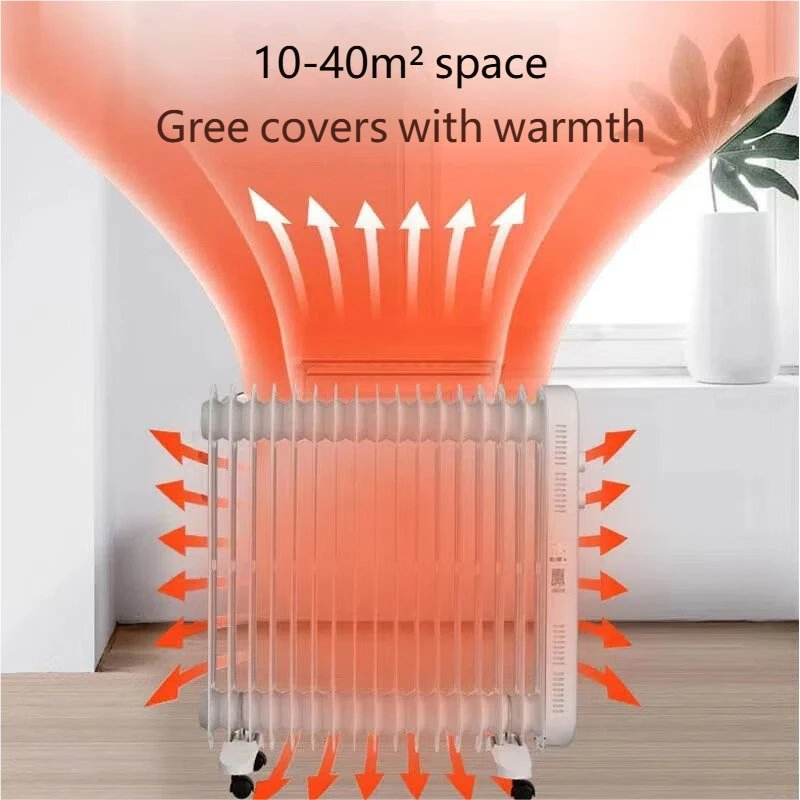 Efficient Abeite Electric Oil Heater 17 Heating Plate for Clothes Babies and Mothers