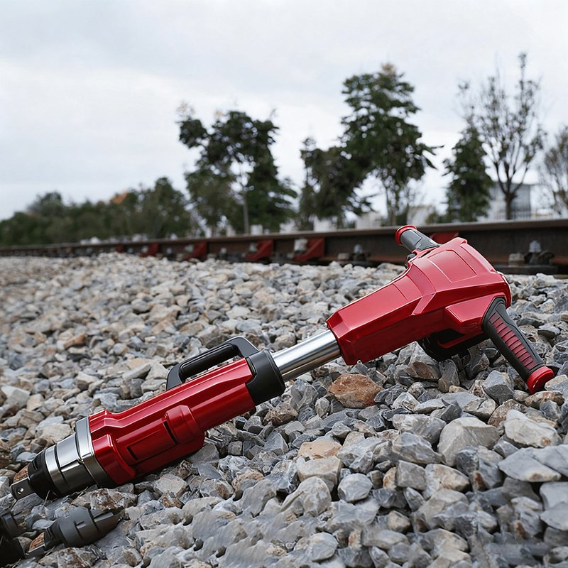 Handheld Lithium Battery Rail Impact Wrench for Railway Bolts