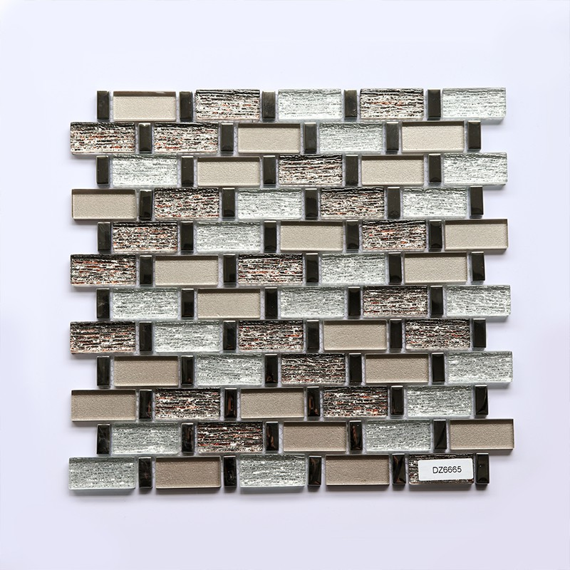 Мозаичная плитка для кухни 300x300 мм, стеклянная