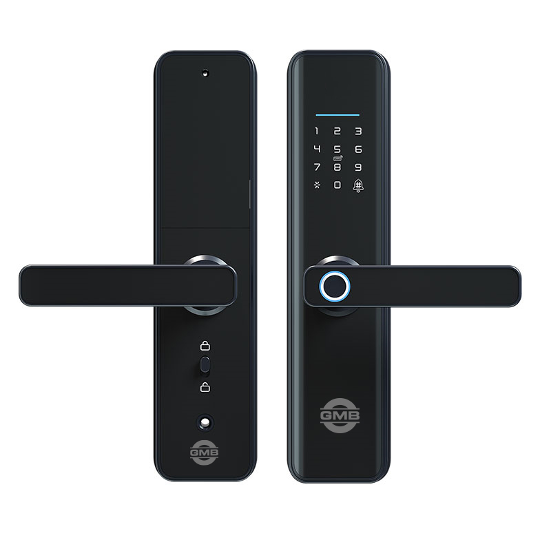 High Security Fingerprint/RFID Card/WiFi/Tuya/TT APP/ with Camera Intelligent Anti-Peep Digital Smart Door Lock (660P)