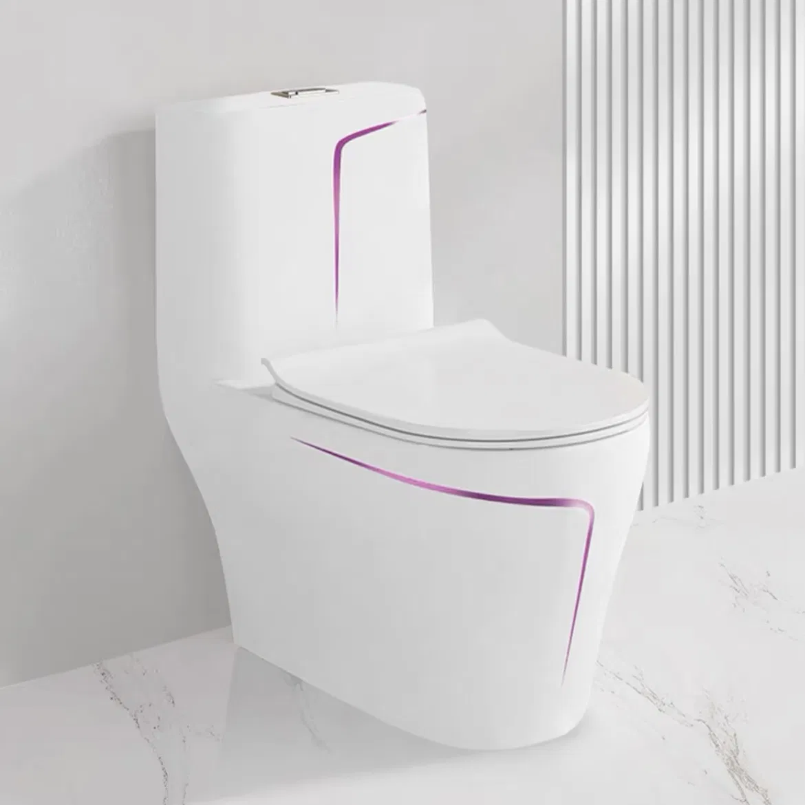 Hot Selling Bathroom Wc Inodoros Water Closet Custom Gold Green Marble Sanitarios Commode Color Wc Toilet