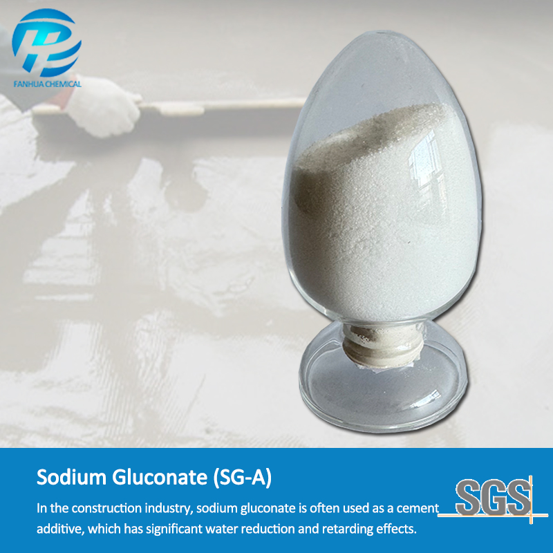 Flow Enhancer Retarder Sodium Gluconate for Cementitious Mixes