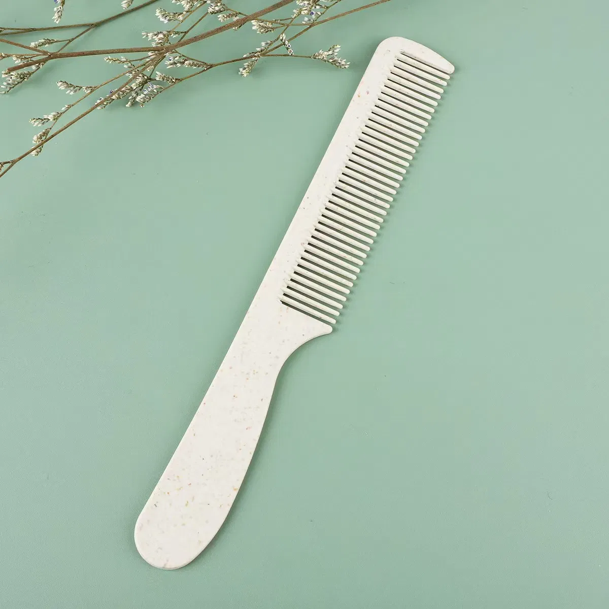 Disposable Custom Biodegradable Hair Combs Wheat Straw Hair Combs for Hotel