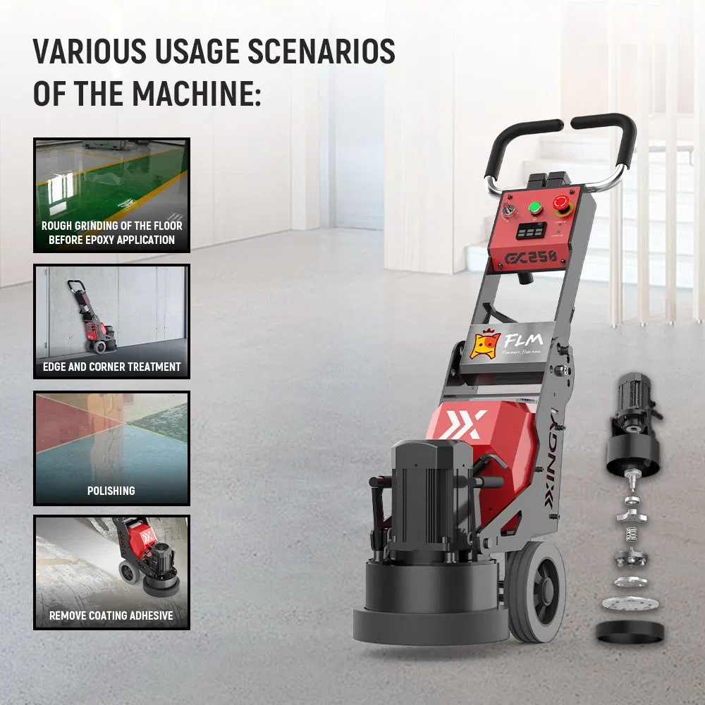 Epoxy Coating Removal Edge Corner Grinding Machine Concrete Floor Grinder