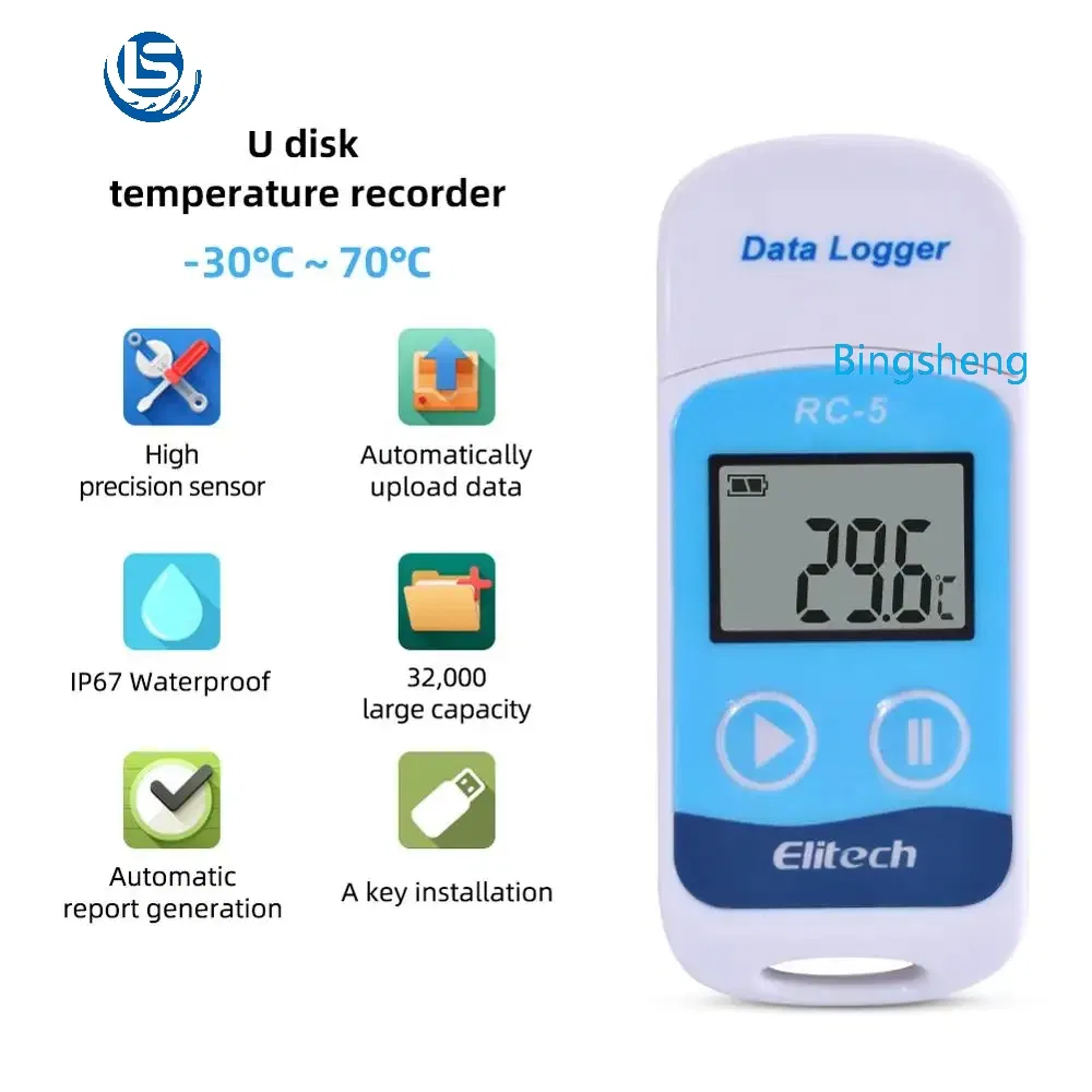 High-Precision USB Temperature Data Logger for Reliable Monitoring