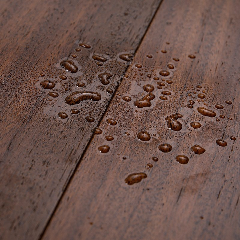Modern Dark Hardwood Flooring with Click Lock Installation
