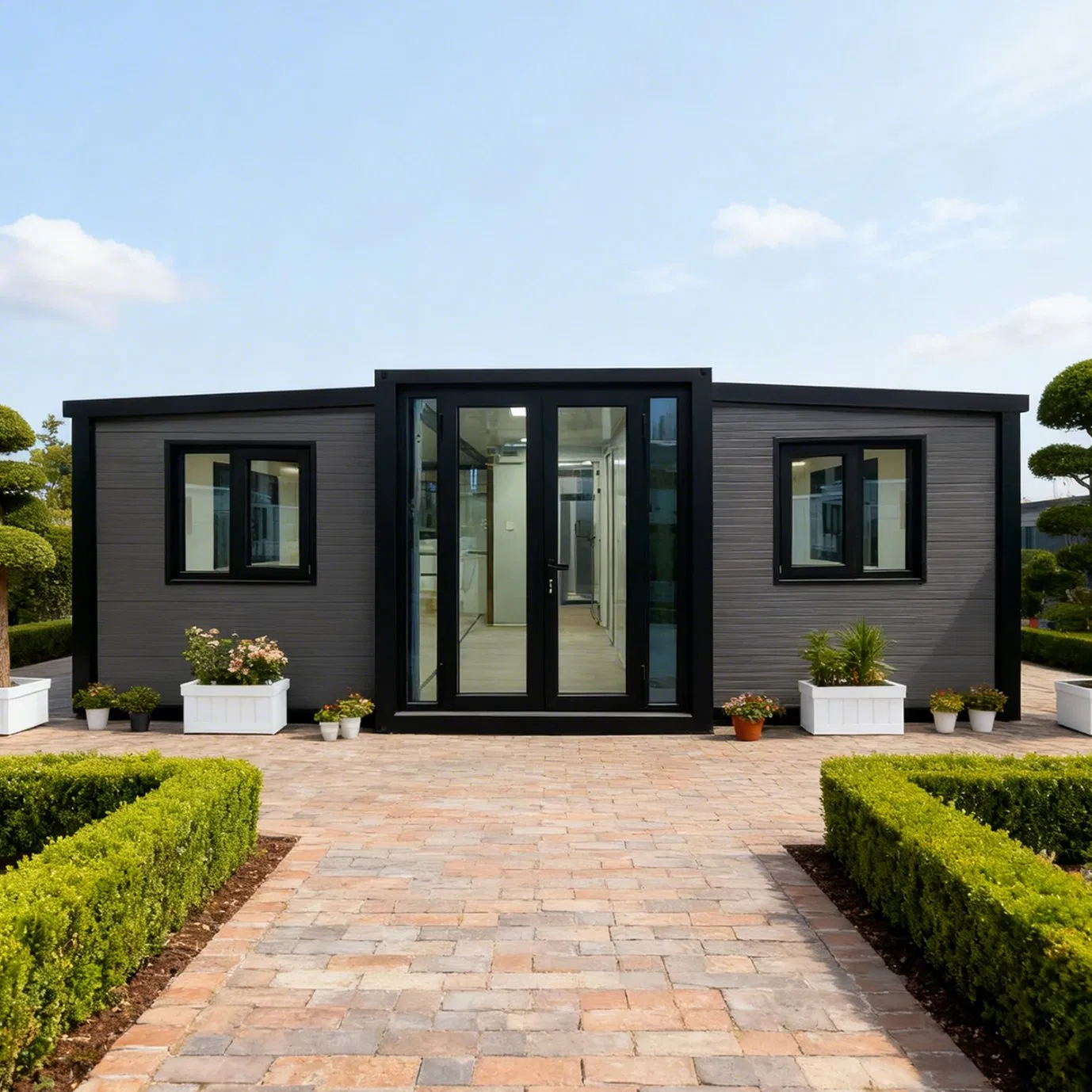 Mobile Tiny House 3 4 Bedroom Folding Prefabricated Homes 20FT 40FT Luxury Expandable Container House