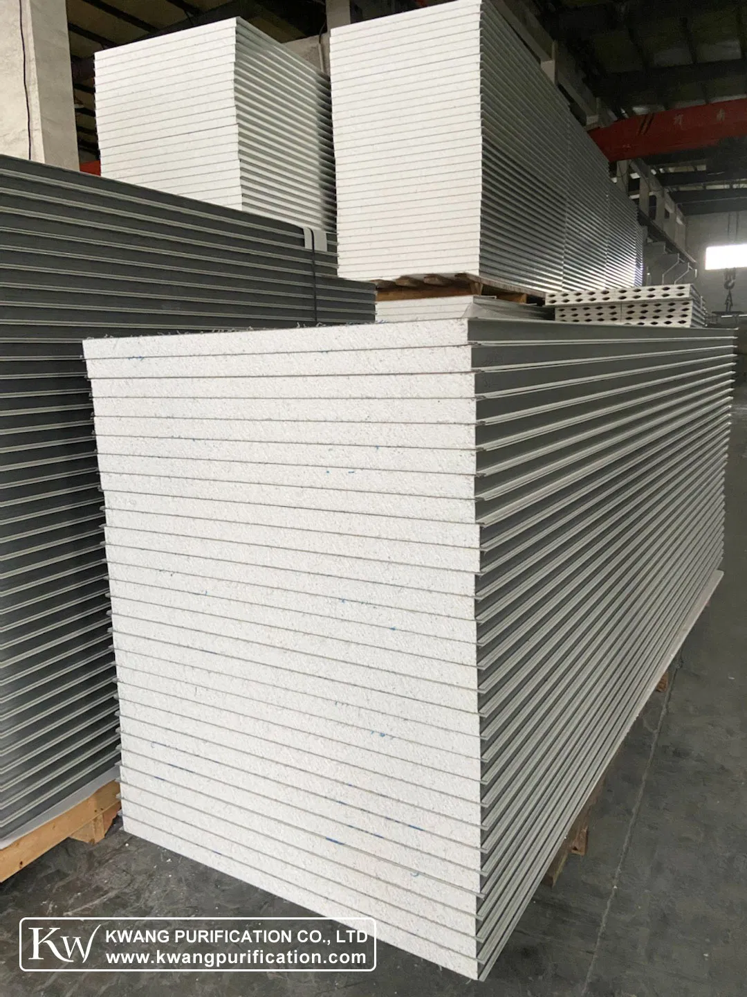 Customized Modular Cleanroom PU/PIR/Polyurethane/EPS/Rock Wool/Sandwich Panel