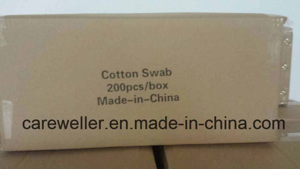 Cotton Bud/ Plastic Stick Cotton Bud/ Double Head Cotton Bud for Cosmestic Use