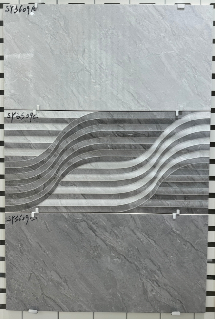 300*600mm White Color Glossy Polish Ceramic Wall Tile for Bathroom Building Material