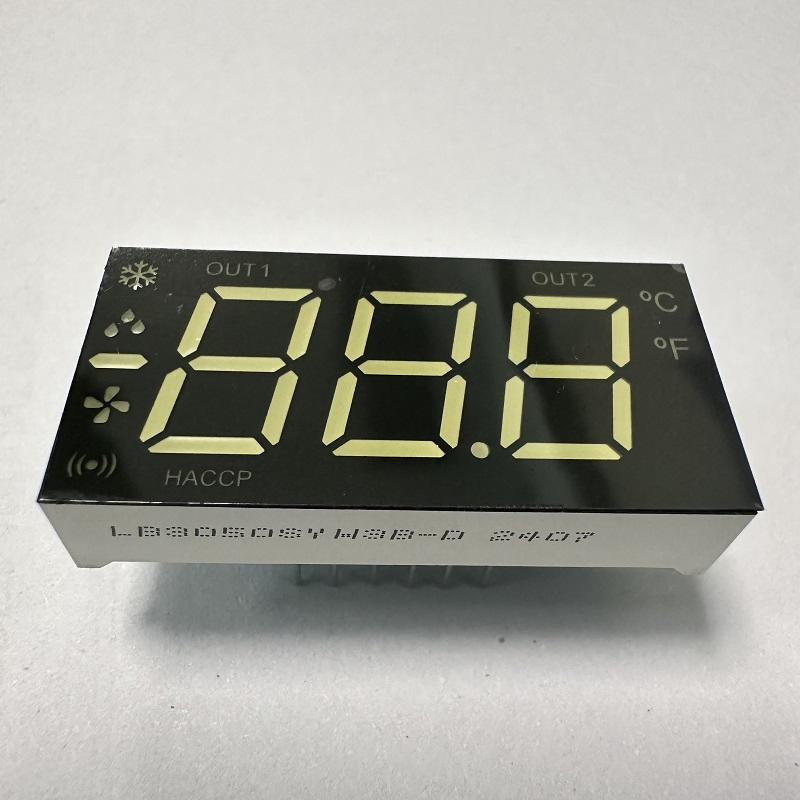 High Visibility 7 Segment LED Display for Refrigeration Units