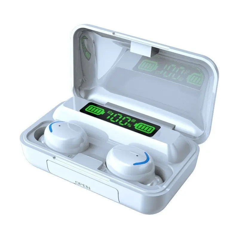 Беспроводные наушники F9-5 Waterproof с Power Bank