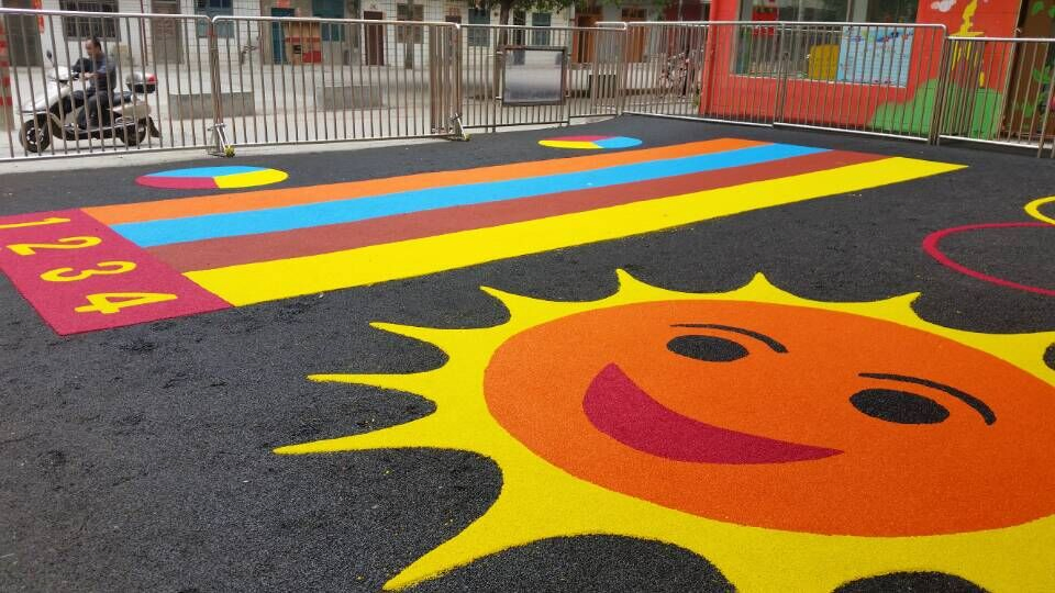 Low Price Anti Slip Running Track Sport Playground EPDM Granules