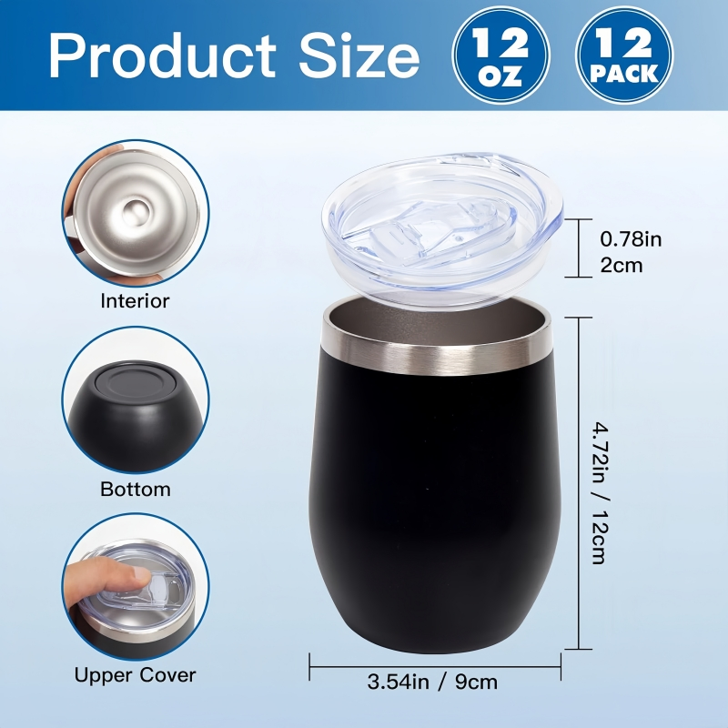 Термокружка из нержавеющей стали 12 oz
