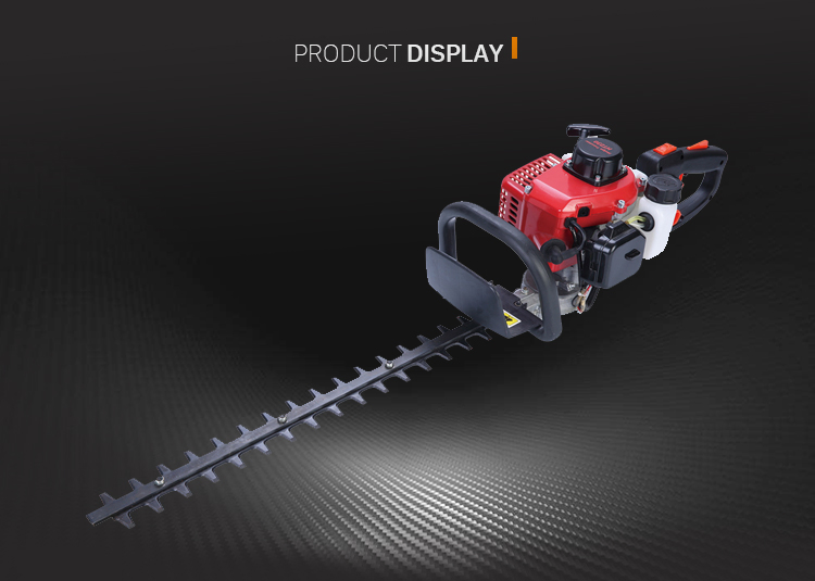 2 Stroke 0.8kw Hedge Trimmer China with 22.5cc Gasoline Engine CE GS