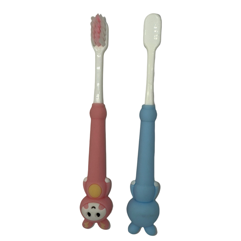 Soft Bristle Cartoon Pattern Handle Kids Children Junior Toothbrush