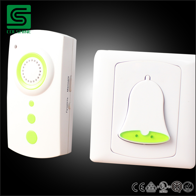 AC Series Germany Style MP3 Wireless Doorbell with LED Light